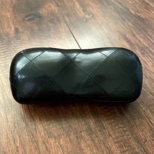 CHANEL Accessories - CHANEL Glossy Black Leather Sunglasses Case CHANEL Accessories - CHANEL Glossy Black Leather Sunglasses Case